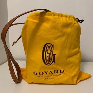Goyard Brown Ine Canvas Petit Flot Bucket Bag